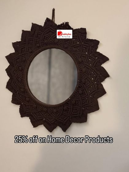 Eshtyles - Custom Macrame Home Decor Mirrors & Wall Accents photo 8