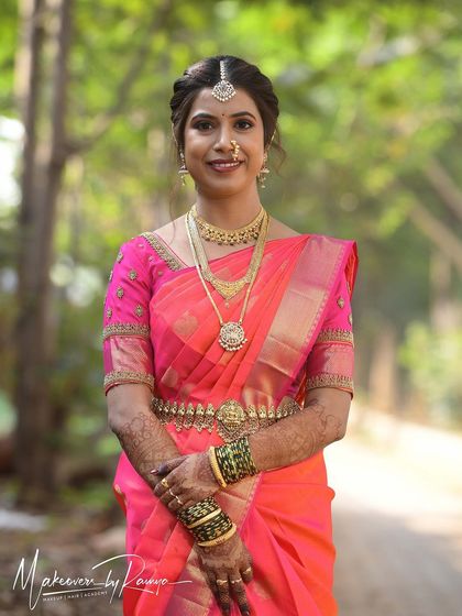 Makeovers by Ramya - Hair Styling & Saree Draping South Indian Wedding Diaries photo 33