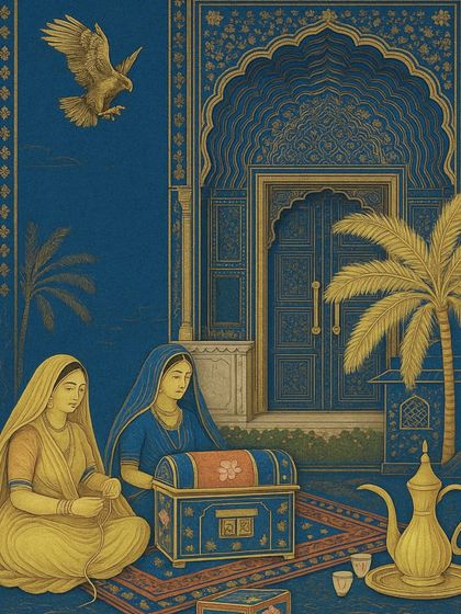 Ekaani - Luxury Wedding Stationery & Gifting Golden Dunes: A Suryagarh Story photo 13