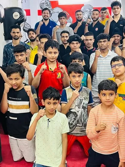 The fighting spirit of our academy captured in one frame. Everyone is ready to take on the world.