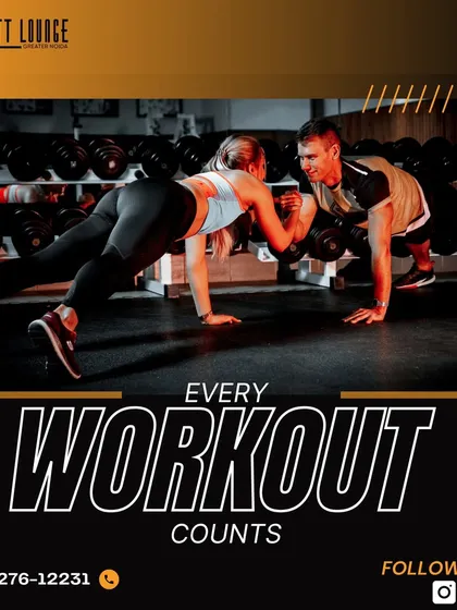 Every single workout counts. Each rep, each set, and each drop of sweat is a victory on your journey.