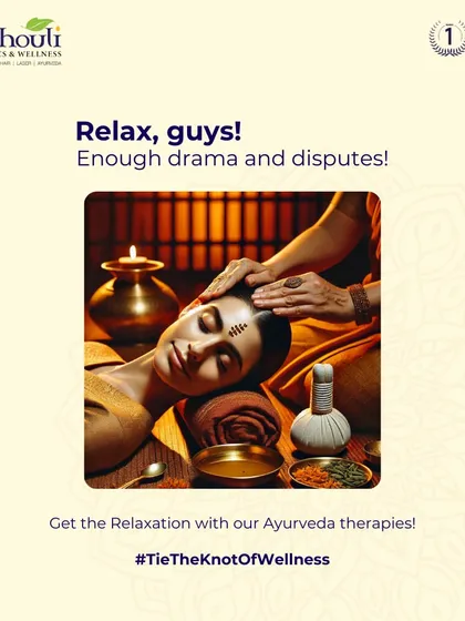 After all the sibling drama and disputes, find your calm with our relaxing Ayurveda therapies. A session of Shirodhara or Abhyangam is the perfect way to de-stress and find your center.