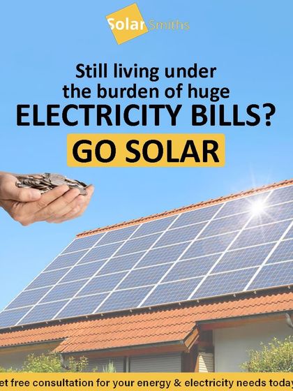 Still living under the burden of huge electricity bills? Go solar. It's the most effective way to reduce your energy costs and gain financial independence.