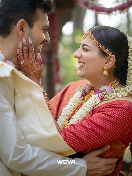 South Indian Bridal Drapes photo 4