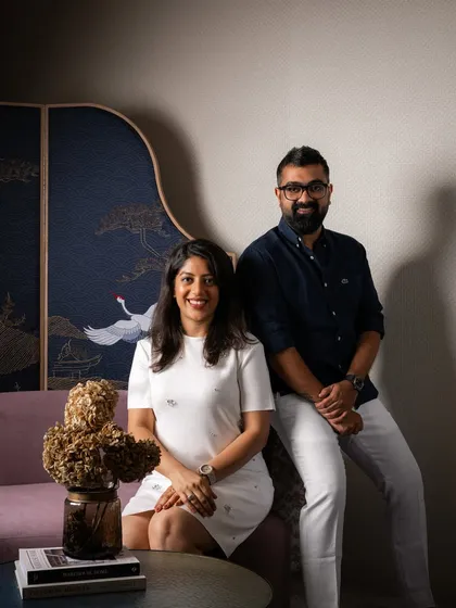 We are Sonal and Aniketh. For nine years, we have poured our hearts into building Studio Ipsa, a journey of creating meaningful spaces. With every project, we strive to feel a little deeper and design with more honesty, and we are so grateful for every client who has trusted us with their story.