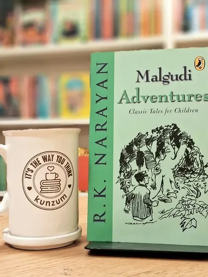 'Malgudi Adventures' is a collection of classic tales for children set in the famous fictional South Indian town.