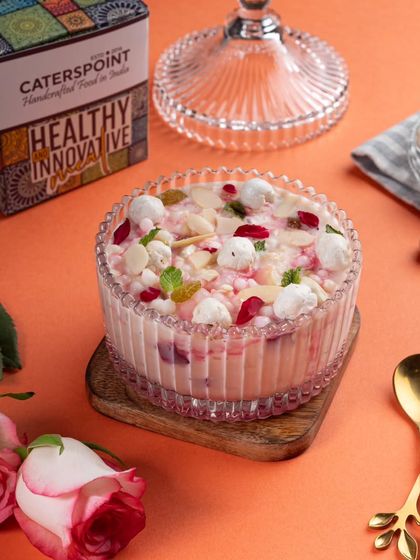 Get together with your family and enjoy our Navratri special menu. This beautiful makhana and sabudana dessert is the perfect way to end your Navratri with a bang.