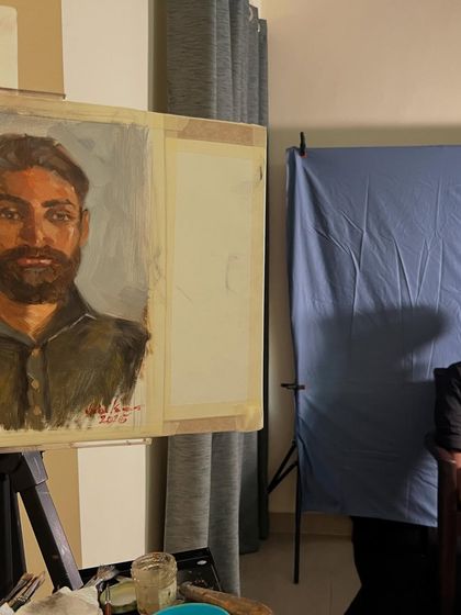 Live Oil Portraits: Capturing Essence in a Single Session photo 17
