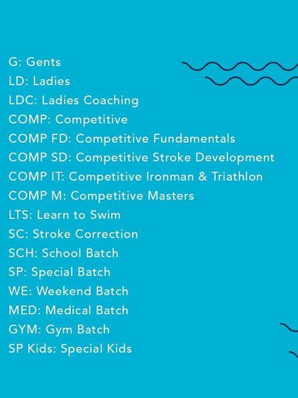 PM Swimming Centre - Specialized Aquatic Programs Our Programs & Timetables photo 16