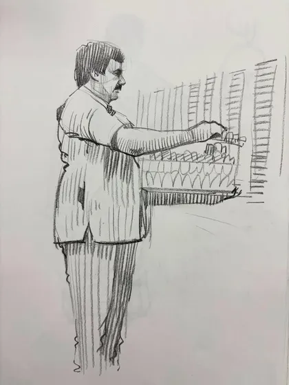 A collection of my figure drawing demonstrations from online classes and practice sessions. Each sketch is an opportunity to study the human form, capturing different poses, gestures, and scenes from daily life.