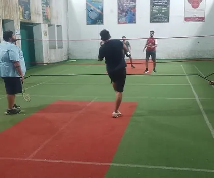 More action from our doubles matches, showing different players and games. Every day is a new challenge on the court!