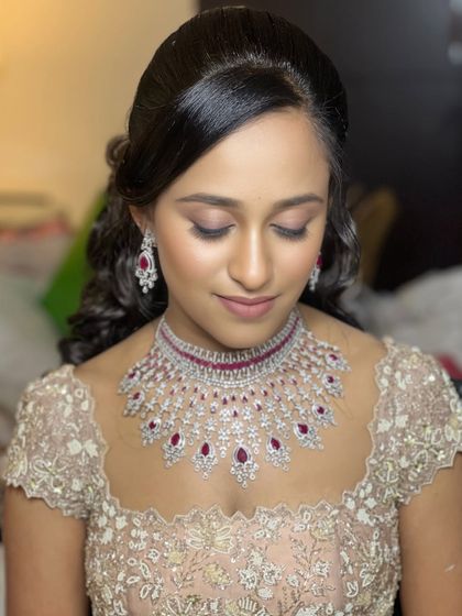 Shwetha Mahadev - Makeup Artistry Training Modern Reception & Sangeet Glam photo 6