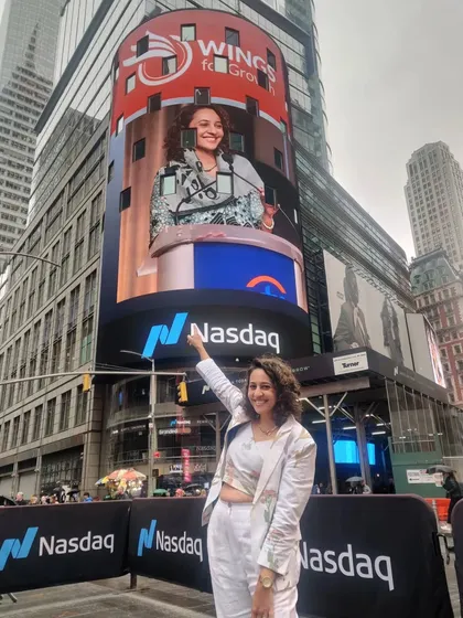 It was a surreal moment seeing my work recognized on the NASDAQ billboard in Times Square, New York. This was part of a global program for women leaders, and it reinforces my belief that taking a leap of faith in your passion can create worldwide impact. I bring this same drive and vision to every school I partner with.