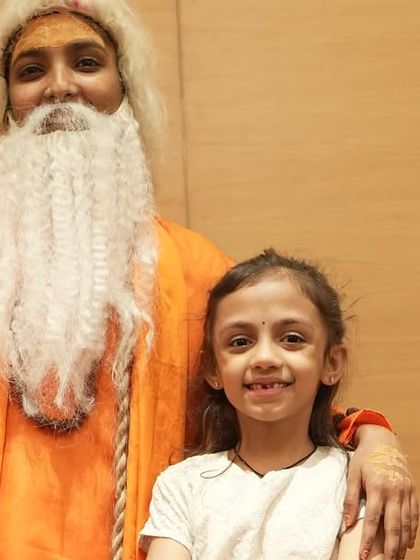 All smiles backstage with one of our young performers. These moments of connection and celebration after a show are what we cherish as a family.