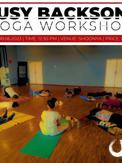 This was from my "Busy Backsons" workshop at Shoonya, a space dedicated to helping us slow down. The session focused on deep rest and releasing the tension that comes from our busy, ambition-filled lives.