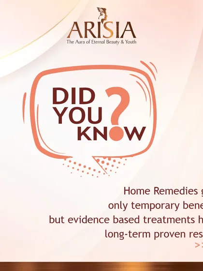 While home remedies can offer some temporary benefits, it's important to know their limitations. Evidence-based, scientific treatments administered by a professional are designed to deliver long-term, proven results by addressing the root cause of skin concerns in a targeted and effective way.