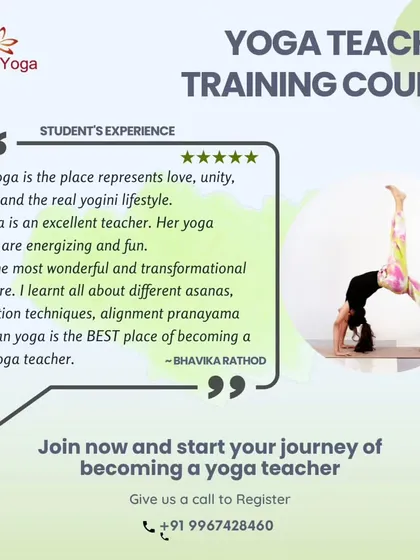 "Asan yoga is the place represents love, unity, growth and the real yogini lifestyle." A glowing review from Bhavika Rathod on her transformational time with us.