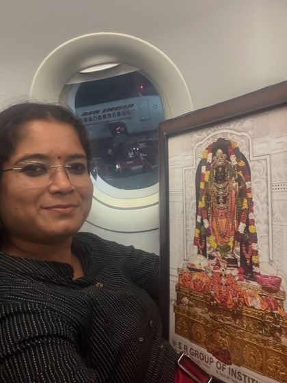 A very special journey with Ram Lala. This picture holds a deep personal meaning, connecting my work on the Ram Janam Bhumi case to my spiritual faith.