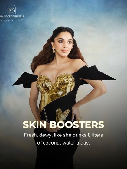 If the Met Gala were a dermatology treatment, Kiara Advani's glow would be skin boosters. That fresh, dewy look is like she drinks 8 liters of coconut water a day, but it's really science at work.
