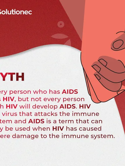 We are dedicated to busting myths surrounding HIV and AIDS. This infographic clarifies the critical difference between being HIV positive and having AIDS, a distinction that is vital for reducing stigma and spreading factual information.