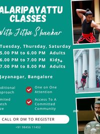 Kalaripayattu Classes