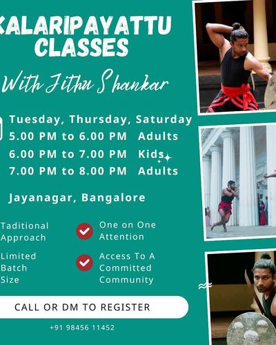 Kalaripayattu Classes