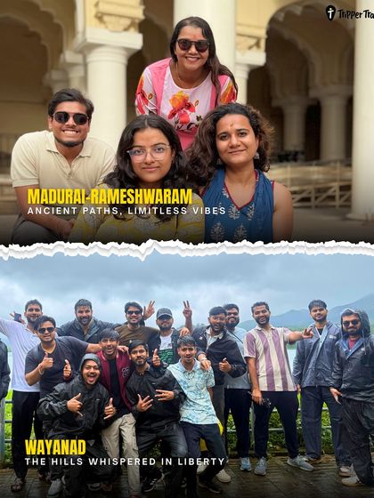 Our Independence Day weekend in Wayanad, where the hills whispered in liberty. A big group of us celebrated freedom with treks, laughter, and amazing views.