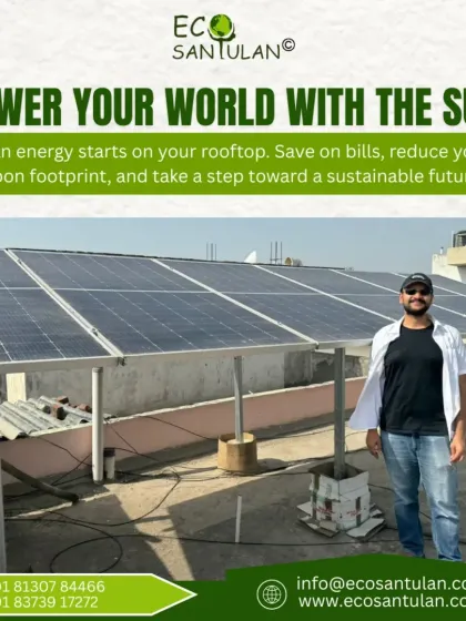 Here is one of our completed residential projects. We handle everything from a free consultation to a neat, professional installation, ensuring your transition to solar energy is seamless and hassle-free.