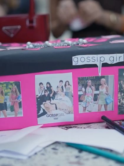 XOXO! A 'Gossip Girl' themed bridal shower, where guests decorated a 'burn book' style box with memories for the bride-to-be. Themed activities make any event more personal and fun.