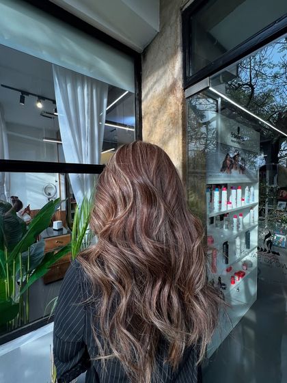 A slightly different perspective of the same lived-in color, showing how the light plays off the different tones.