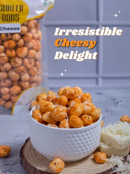 Who says healthy snacks have to be boring? My Cheese Makhana is proof that you can have amazing flavor without the guilt. These fox nuts are roasted, not fried, and tossed in a cheesy seasoning that's absolutely irresistible. It's a light, crunchy, and gluten-free snack that everyone loves.