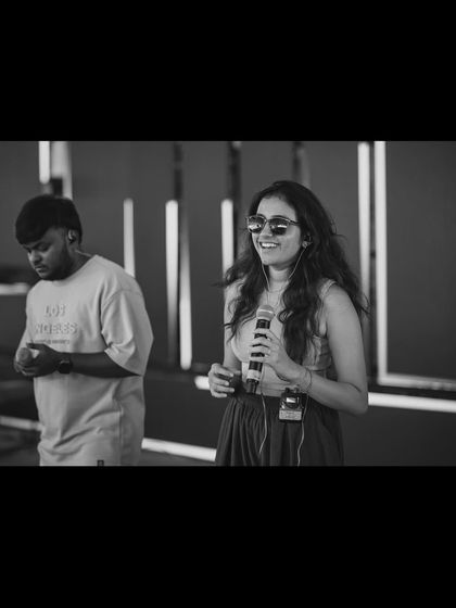 Sunidhi Ganesh - Live Band for Events Behind the Scenes photo 12
