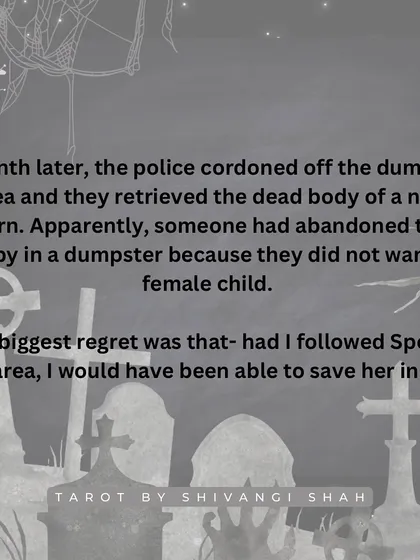 A sad story of a dog that kept barking at a dumpster, only for the owner to later find out a newborn had been abandoned there.