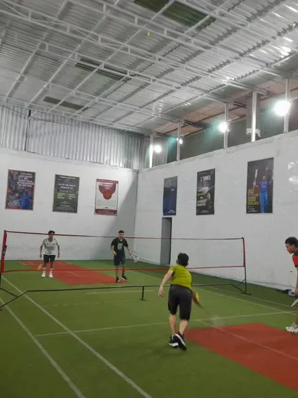 More action from our doubles matches, showing different players and games. Every day is a new challenge on the court!