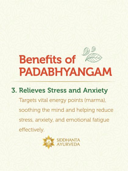 Siddhanta Ayurveda - Detox, Stress Relief & Rejuvenation Stress Relief & Rejuvenation Therapies photo 19