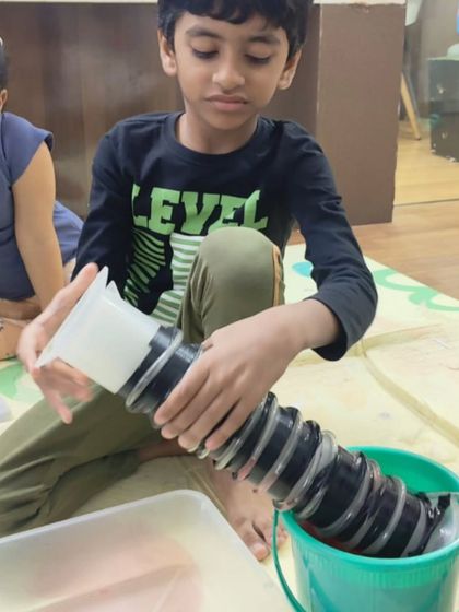 Exploring how an Archimedes screw works to move materials. This hands-on model makes a complex engineering concept simple and easy to understand.