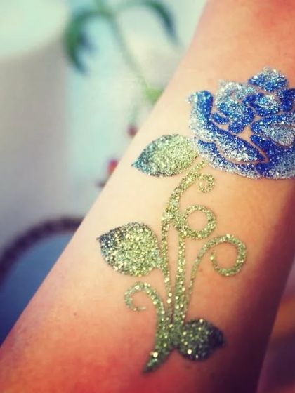 Our Glitter Tattoo Design Gallery photo 33