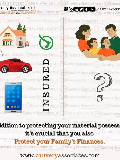 We insure our homes, cars, and phones without a second thought. But it is far more crucial to protect your family's finances, which is your greatest asset. Ensure your loved ones are secure.