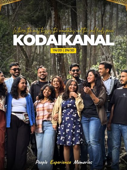 Where we go, the mountains call out to find peace. This is our Kodaikanal crew, ready for an adventure in the Princess of Hill Stations. It is the perfect getaway for the Ramadan weekend.
