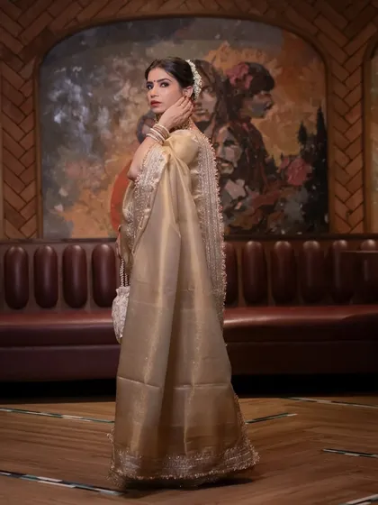 The graceful posture and elegant styling come together to create a truly stunning image.
