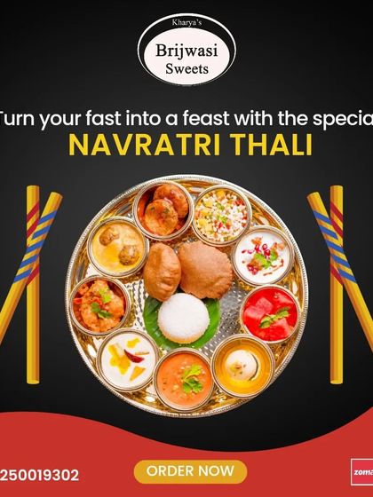 Turn your fast into a feast with my special Navratri Thali, complete with a variety of dishes to keep you satisfied and energized.