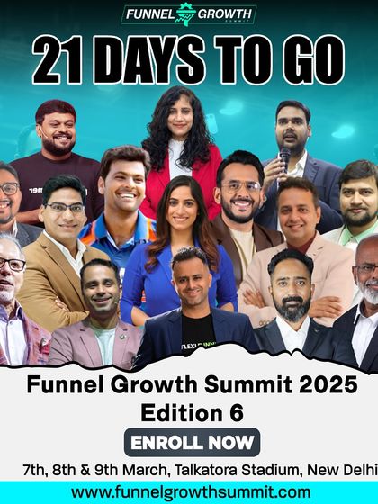 A collage of the incredible speakers lined up for Funnel Growth Summit 2025. We only invite speakers from whom we can learn ourselves.