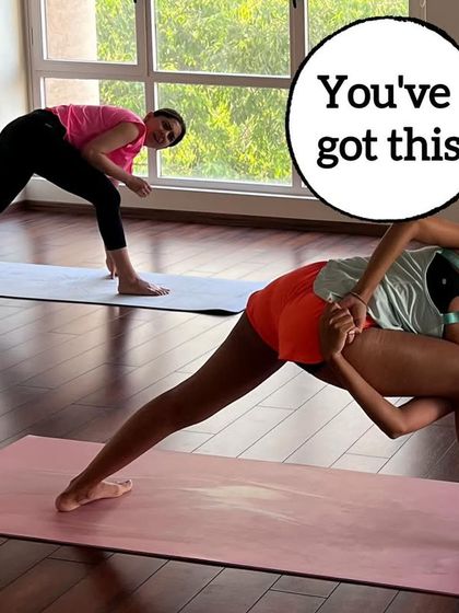 "You've got this." The silent encouragement we give each other on the mat is what makes our community so strong.