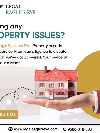 Facing property issues can be stressful. We provide expert legal services, from conducting thorough due diligence before a purchase to representing you in dispute resolution, ensuring your peace of mind is our top priority.
