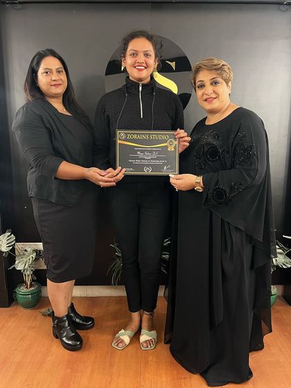 Another proud graduate from our academy. We wish you a wonderful career ahead.