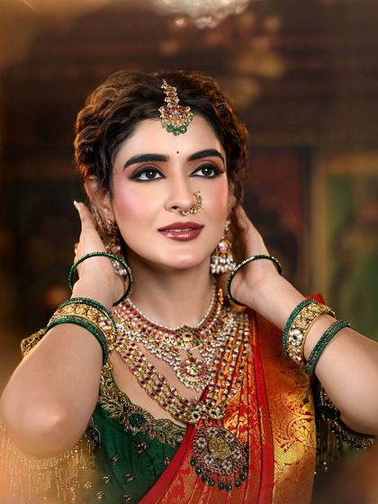 Makeovers by Mahalakshmi - Bridal & Wedding Makeup Timeless Muhurtham Looks photo 19