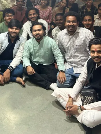 Surrounded by students after a fulfilling teaching session. The collective energy and dedication in these gatherings is what makes teaching so rewarding for me.