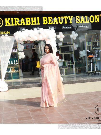 Me at the grand opening of our Sector 79 branch. I believe everyone is worth the best treatment, and I've designed this salon to be a place of luxury and care.