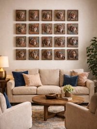 Commissioned Paintings for Interior Design