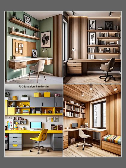 Designing with a Touch of Sweetness - Modular Home Interiors Inspired Work & Study Spaces photo 4